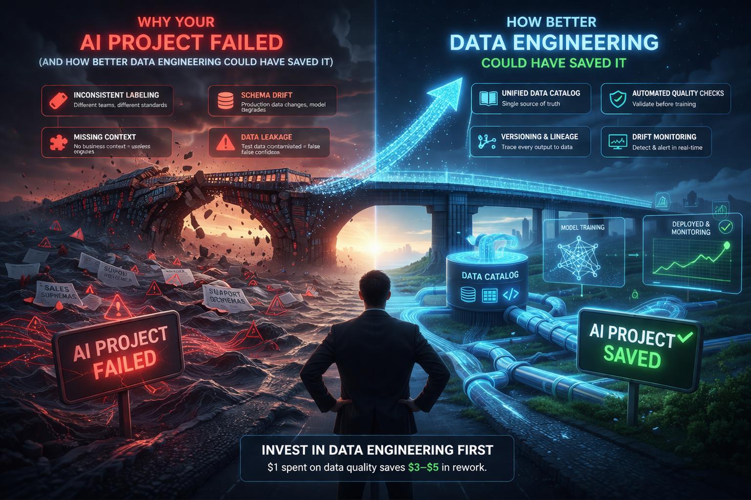 Why Your AI Project Failed (And How Better Data Engineering Could Have Saved It)